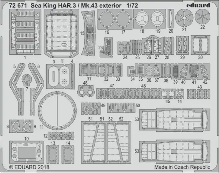 Più Venduto Sea King HAR.3 / Mk.43 exterior AIRFIX