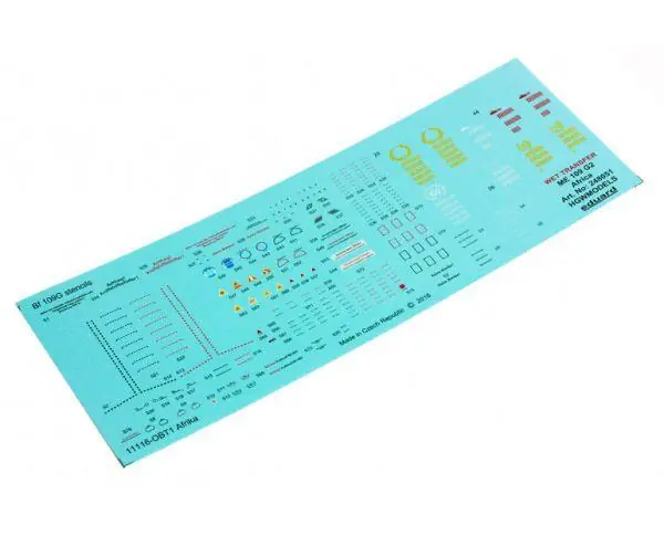 Messerschmitt Bf 109G-2 - Stencils Prezzo Ridotto