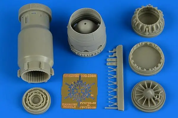 Offerta Limitata MiG-23BN late exhaust nozzle - closed (TRUMPETER)