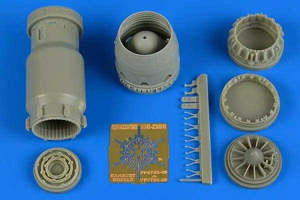 MiG-23BN late exhaust nozzle - opened (TRUMPETER) Ordina Subito