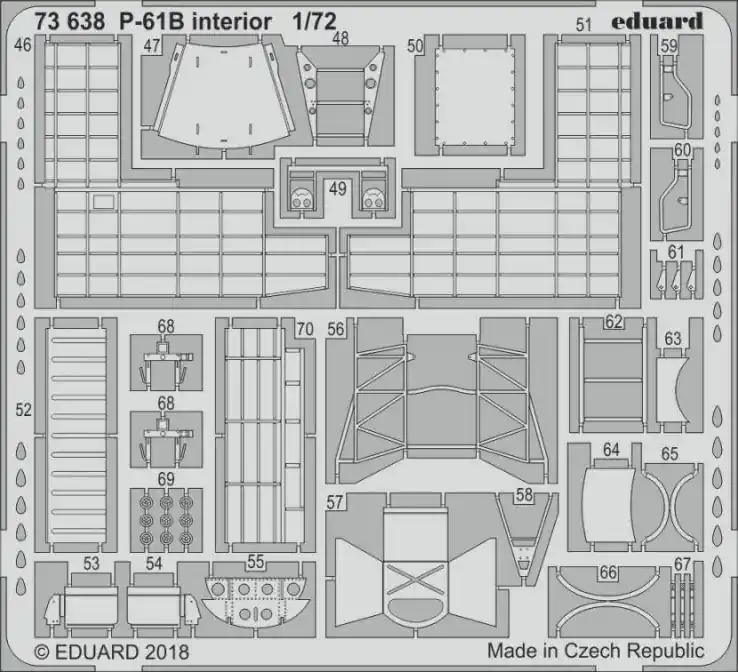 P-61B interior (HOBBY BOSS) Pagamento Sicuro