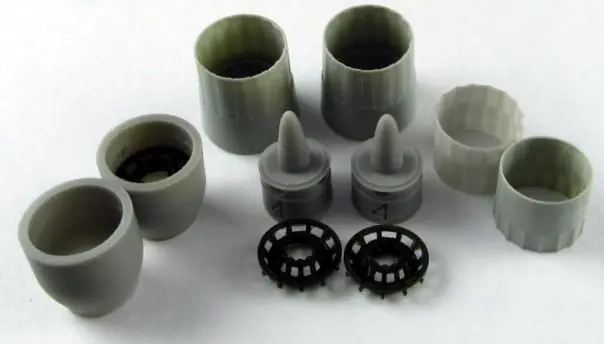 Vendita Finale Su-27. Jet nozzles (Zvezda, Hasegawa, Hobbyboss)