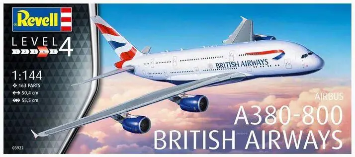 Compra Oggi Stesso REVELL 03922 A380-800 British Airways