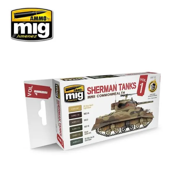Offerta Lampo Sherman Tanks Vol. 1 (WWII Commonwealth) Set