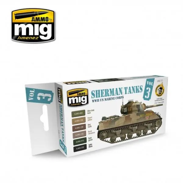 Offerta Limitata Sherman Tanks Vol. 3 (WWII US Marine Corps) Set