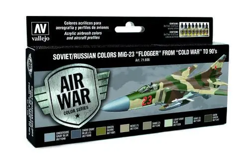 Soviet/Russian Colors MiG-23 Flogger from 70s to 90s Direttamente Dal Produttore