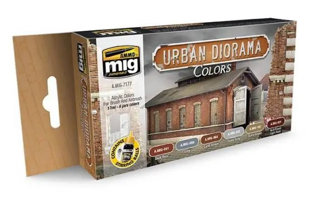 URBAN DIORAMA COLORS SET Sconto