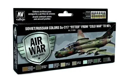 Soviet/Russian colors Su-7/17 Fitter from Cold War to 90s Non Perdere