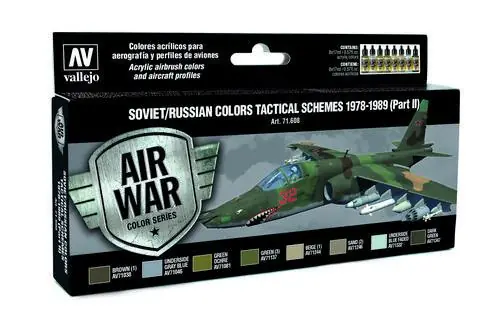 Soviet/Russian Colors Tactical Schemes 1978-1989 (Part II) - set Scelto Dai Clienti