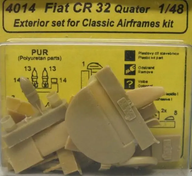 Fiat CR.32 - exterior set for CLA Affare