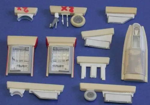 Solo Oggi Gloster Meteor FR. Mk 8/9 undercariage set for MPM