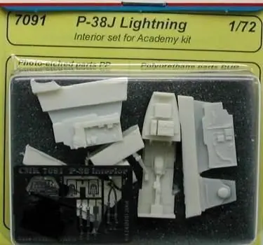 Di Tendenza P-38J lightning - interior set for ACADEMY