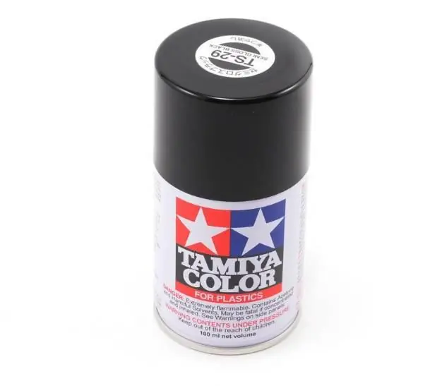 Saldi Semi Gloss Black Acrylic Spray