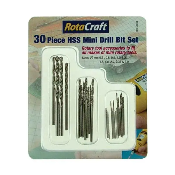 Mini drill bit set 30pcs Prezzo Conveniente