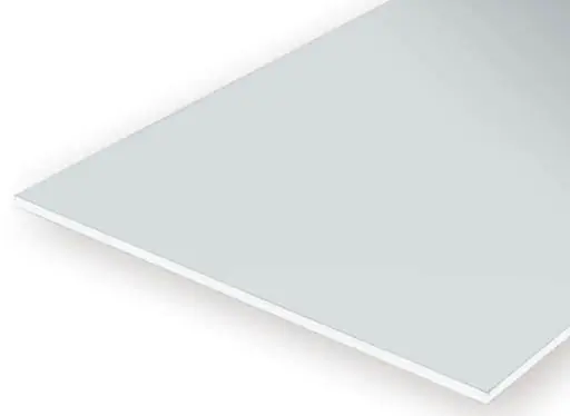 Soddisfatti O Rimborsati EVERGREEN 9080 PLAIN OPAQUE WHITE POLYSTYRENE SHEET