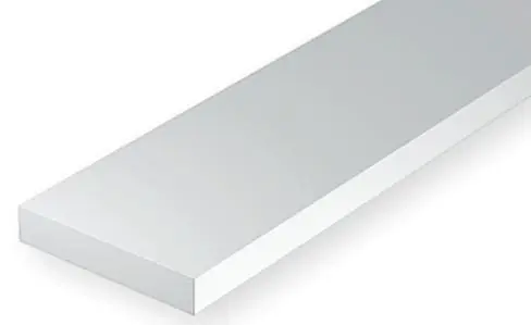 EVERGREEN 188 OPAQUE WHITE POLYSTYRENE STRIP Compra Oggi Stesso