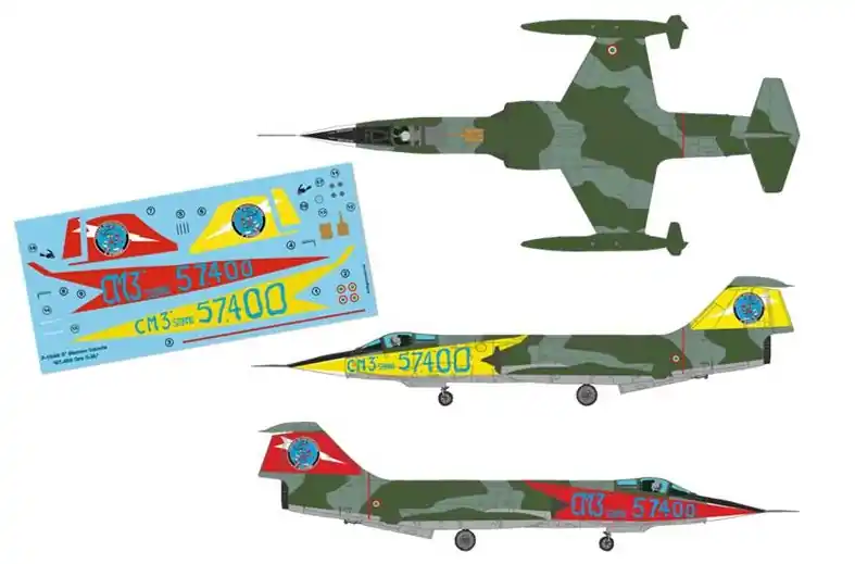 F-104G 3 Stormo Caccia ‘ 57.400 Ore C.M’ Super Prezzo