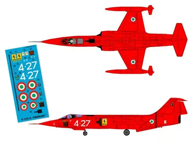 F-104G ‘FERRARI’ 4 Stormo Caccia Miglior Prezzo