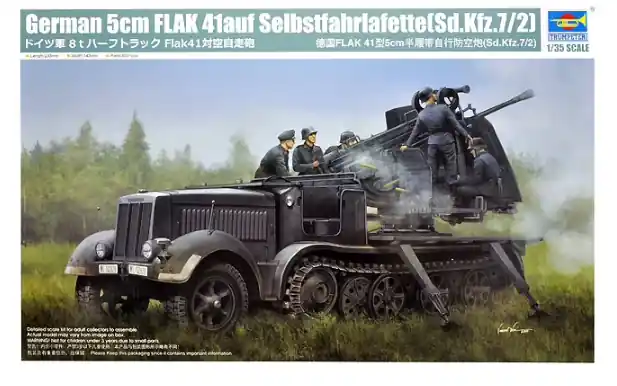 Offerta German 5cm FLAK 41 auf Selbstfahrlafette
