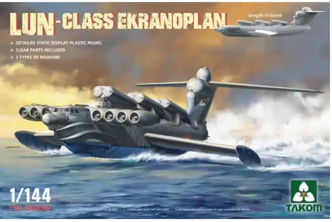 Subito Disponibile TAKOM 3002 Lun-Class Ekranoplan