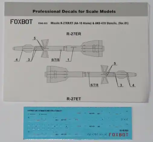 Ultimissimo Modello Soviet Missile R-27ER/ET