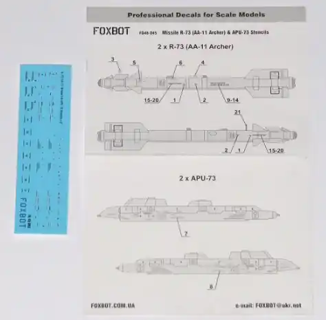 Soviet Missile R-73 Nuovo Arrivo