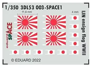 IJN Ensign Flag WWII Space Consegna Rapida