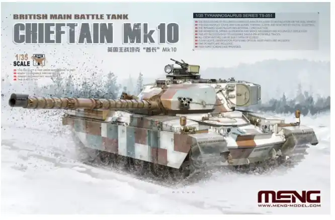 British Main Battle Tank Chieftain Mk10 Ordina Subito