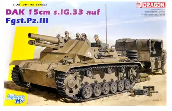 DAK 15cm s.IG.33 auf Fahrgestell Pz.Kpfw.III (Sf) Promo Stagionale