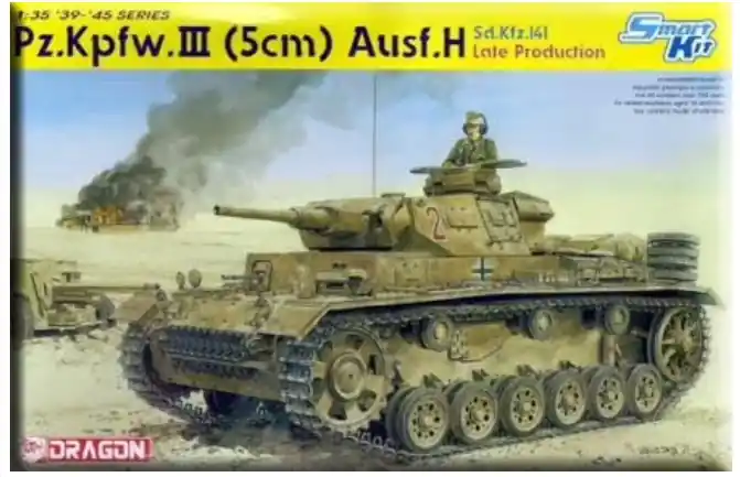 Prezzo Conveniente Pz.Kpfw.III (5cm) Ausf.H Sd.Kfz.141