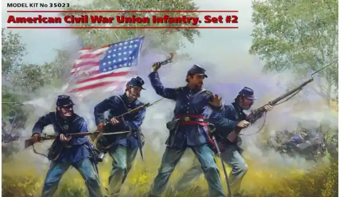 Occasione American Civil War, Union Infantry.