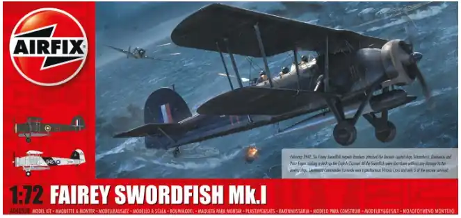 Offerta Speciale AIRFIX A04053B Fairey Swordfish Mk.I