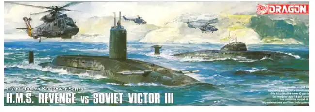 Nuovo Arrivo HMS Revenge vs Soviet Victor III
