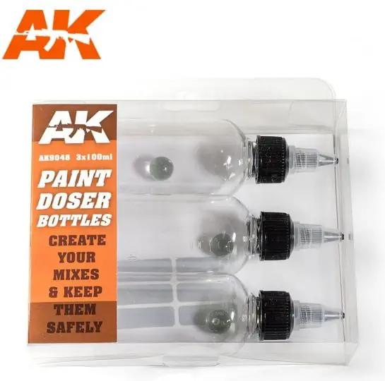 Occasione Paint Doser Bottles