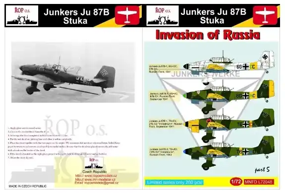 Ultimissimo Modello Ju 87B Stuka
