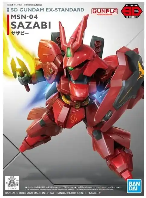 Più Venduto SD Gundam EX-Standard MSN-04 Sazabi (73080)