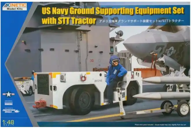 Nuova Collezione US Navy Ground Supporting Equipment Set with STT Tractor