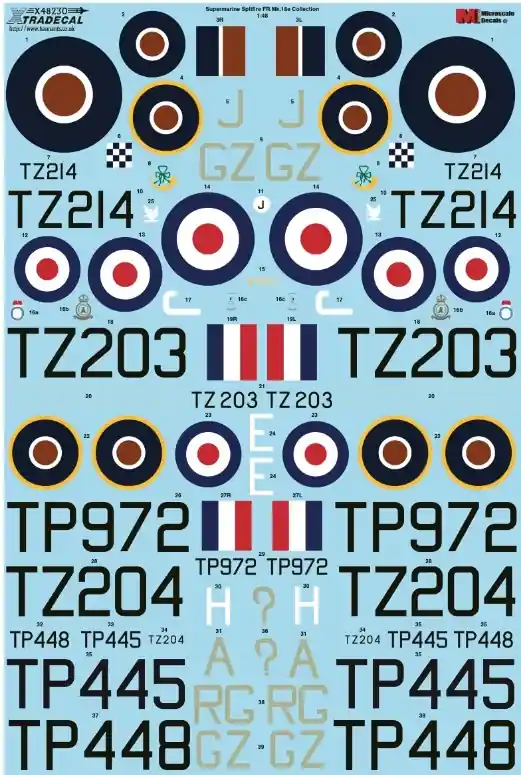 Supermarine Spitfire FR.Mk.18e Collection (6) Di Tendenza